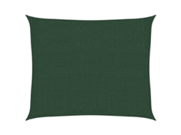 Toldo vela VIDAXL Verde (2,5x3 m)