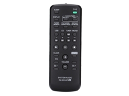Controle remoto de substituição RMSCU37B para modelos Sony, compatível CHABERLU