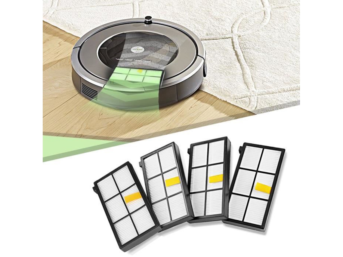 Laxiscreed: Componentes De Substituição Para Escovas E Filtros Compatíveis Com Irobot 800 E 900