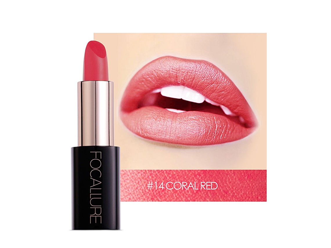 Labial Mate Com Brilho De Longa Duração Não Pegajoso Impermeável Hidratante Maquiagem De Lábios 14