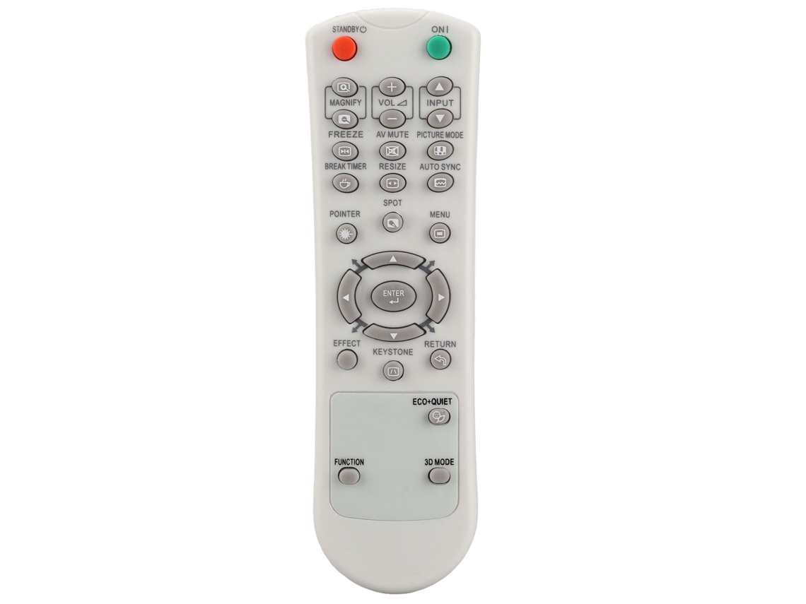Controle Remoto EOOCOO, para projetores Sharp
