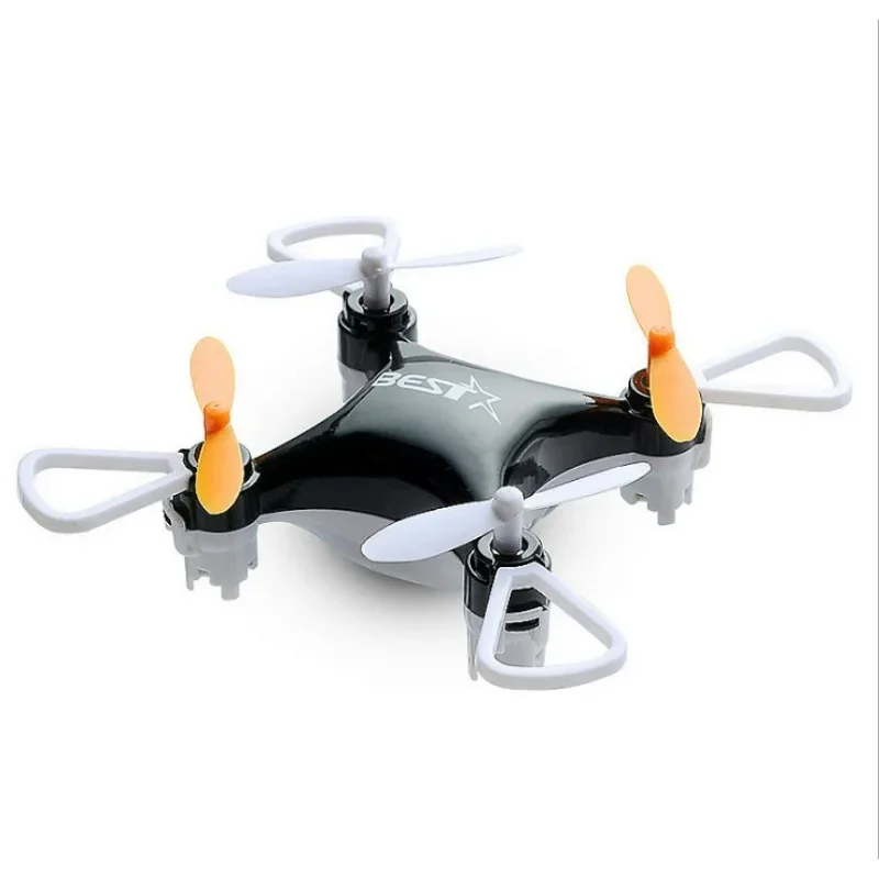Mini Drone Com Comando Novo Brinquedo Infantil Micro Aeronave Quadricóptero De Altura Fixa 1 Bateria Preto Bestvite