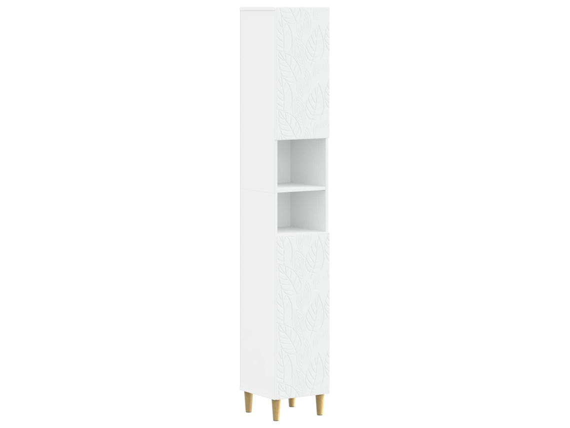 Vidaxl Armário De Banheiro Com Prateleira Aberta Delft Branco