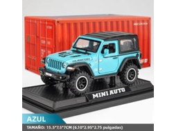 (azul) Carrinho De Brinquedo Em Escala 1/32, Com Portas Que Abrem, Faróis E Feito De Metal.