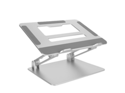 Suporte Para Notebook (braços Duplos Ajustáveis, Material De Liga De Alumínio)