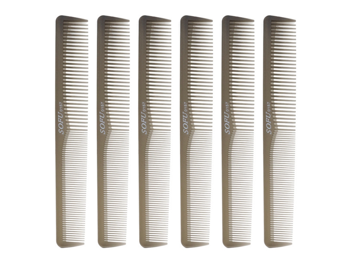 Pente Flat Top Clipper Pente para Corte de Cabelo Ótimo para Cortes com Clipper e Flattops Estilo 6