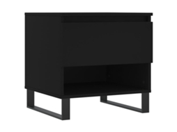 Mesa de Centro 50x46x50 Derivados de Madeira Preto MAISON EXCLUSIVE