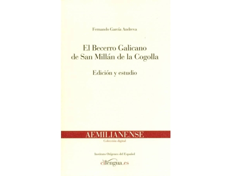 Livro El Becerro Galicano De San Millán De La Cogolla de Fernando Garcia Andreva (Espanhol)