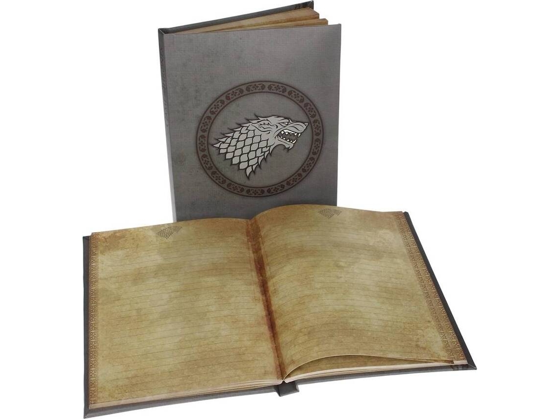 Caderno com Luz GAME OF THRONES Stark