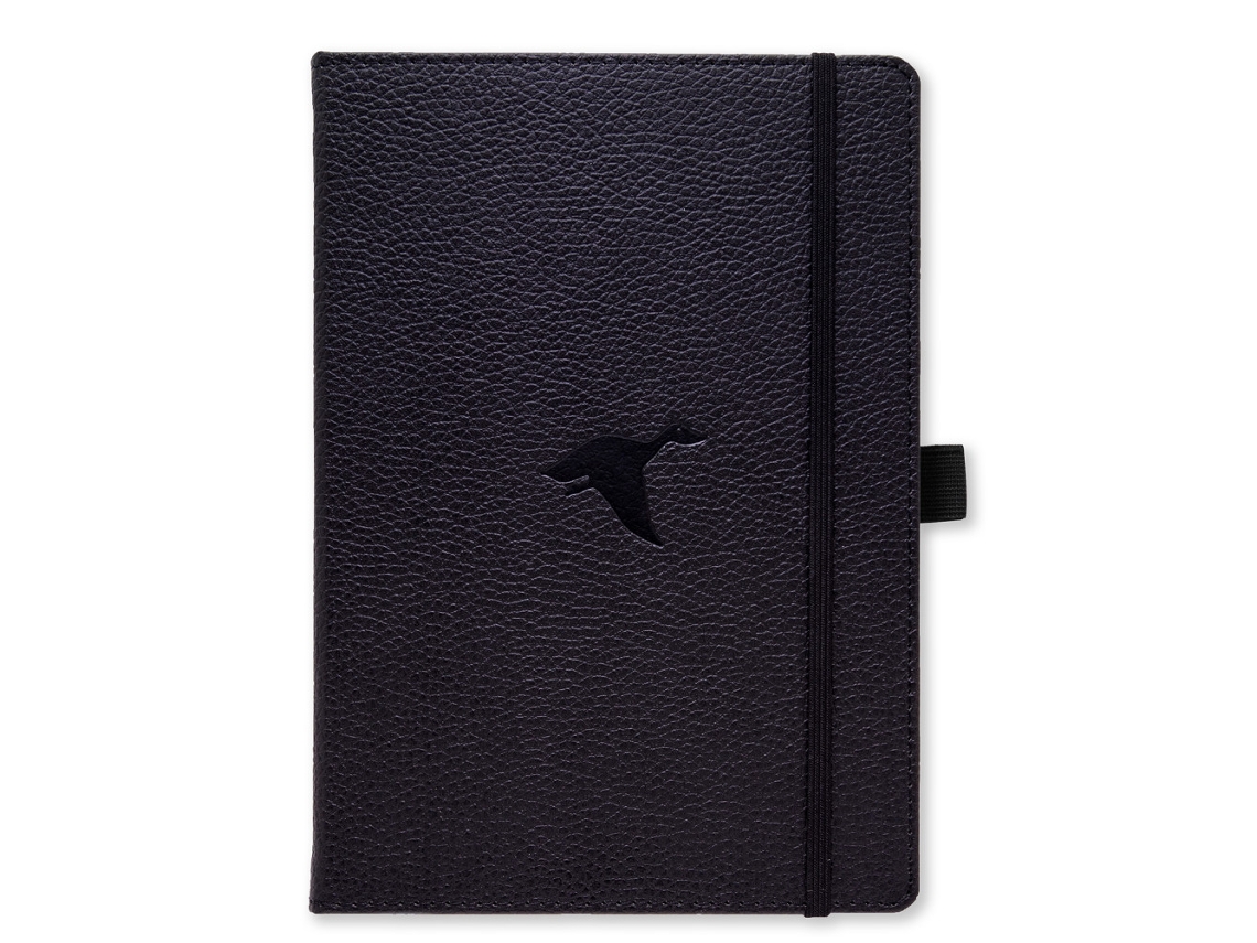 Caderno Vida Selvagem A5+ Com Linhas, Pato Preto