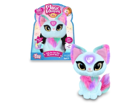 Juguete Interactivo My Fuzzy Friends Magic Whisper Skye Azul Myg00002 Famosap24