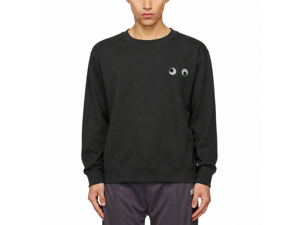 Rockinstone Eye Bombing Embroidered Classic Sweatshirt Unique Designer Style