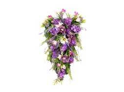 Guirlanda de Flores Artificiais para Porta, 40cm LAXISCREED