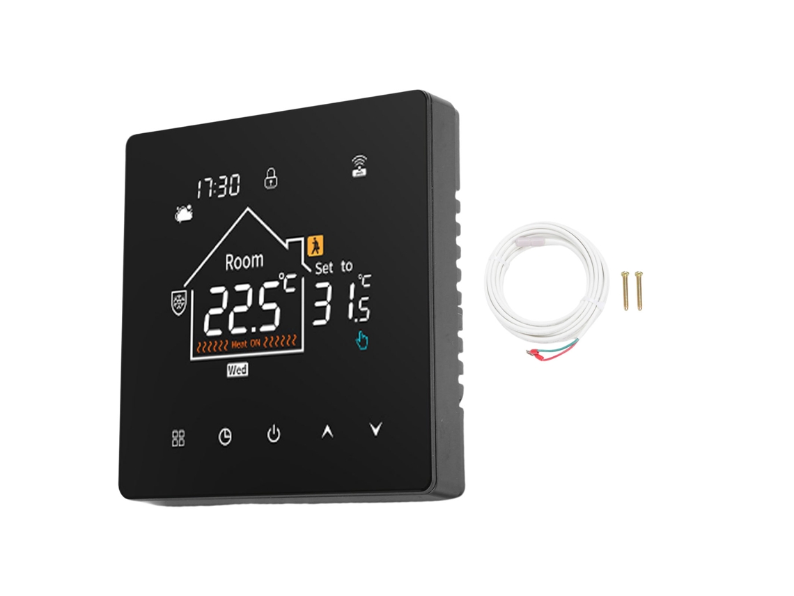 Termostato de aquecimento elétrico (programável para 7 dias, controle inteligente por aplicativo)