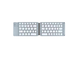 Teclado Bluetooth Sem Fio Dobrável Duplo, Compatível com Ios, Ipad, Android, Windows TAISHENGDA