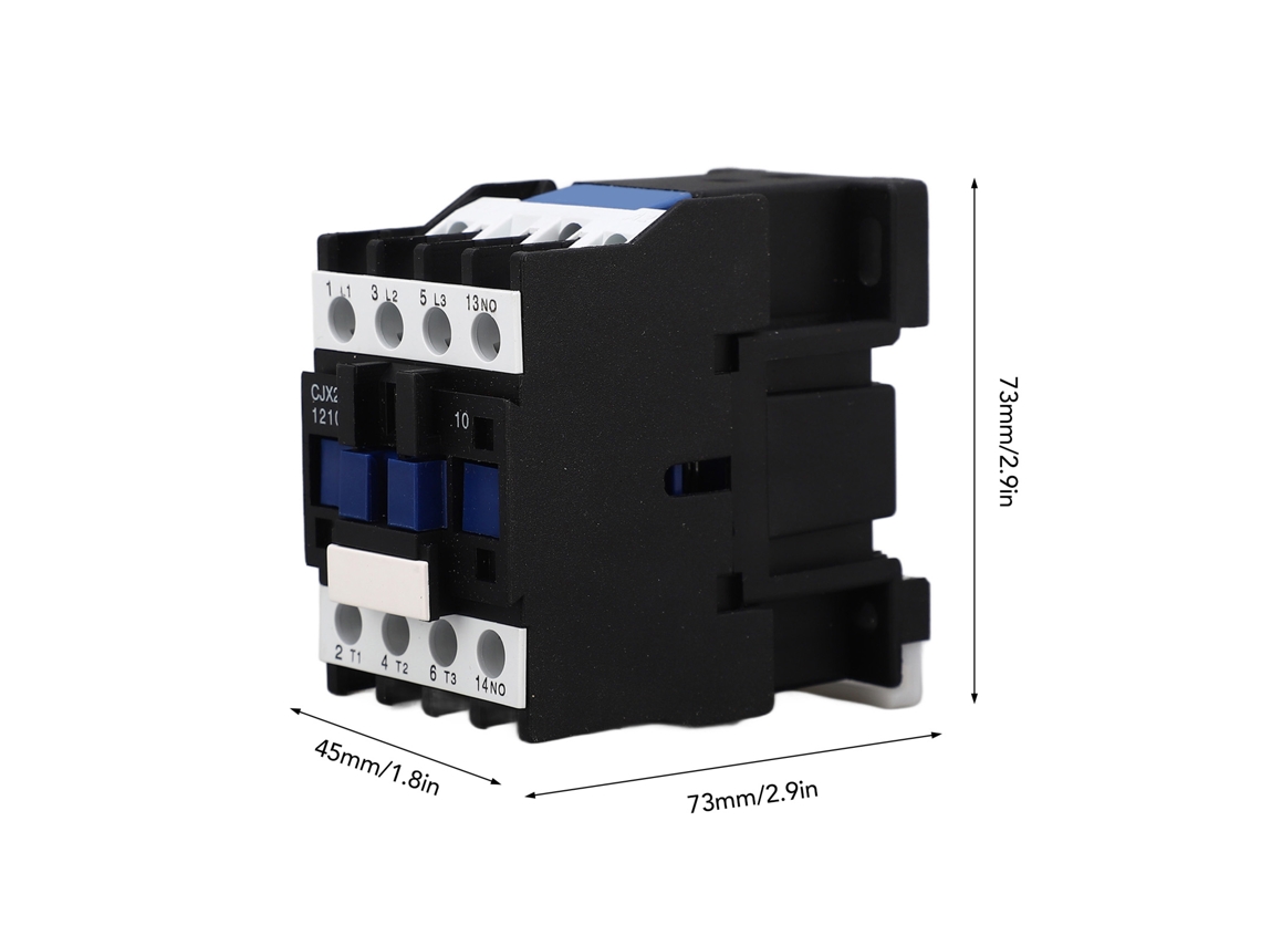 Contator Ac 3 Polos Relação Din 36v 12a