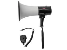 Megafone Portátil De Mão 40w Com Bateria De Lítio Alto Falante Para Exteriores E Anúncios