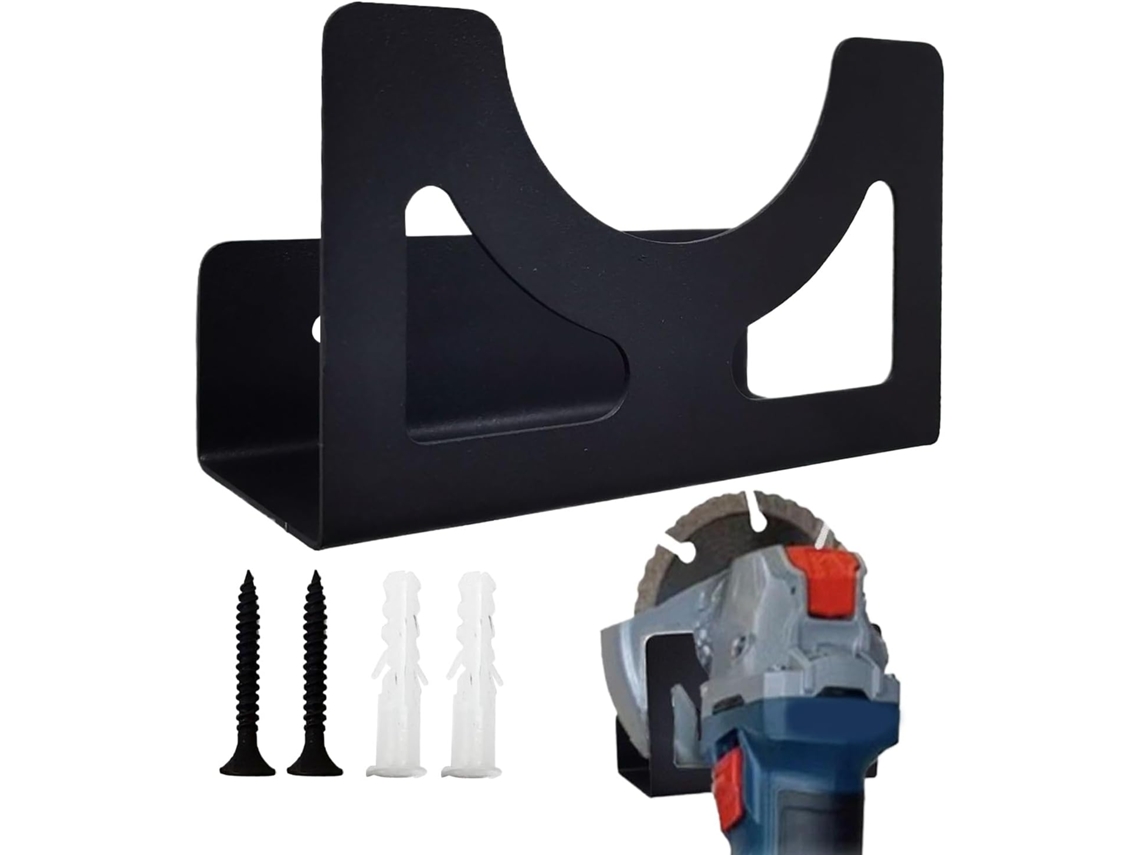 Suporte De Ferro Reforçado Para Esmerilhadeira Angular, Ideal Para Ferramentas Elétricas.