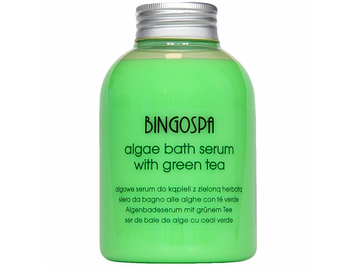 Revitalizing Algae Bath Serum Infused With Green Tea, 500ml Bingospa