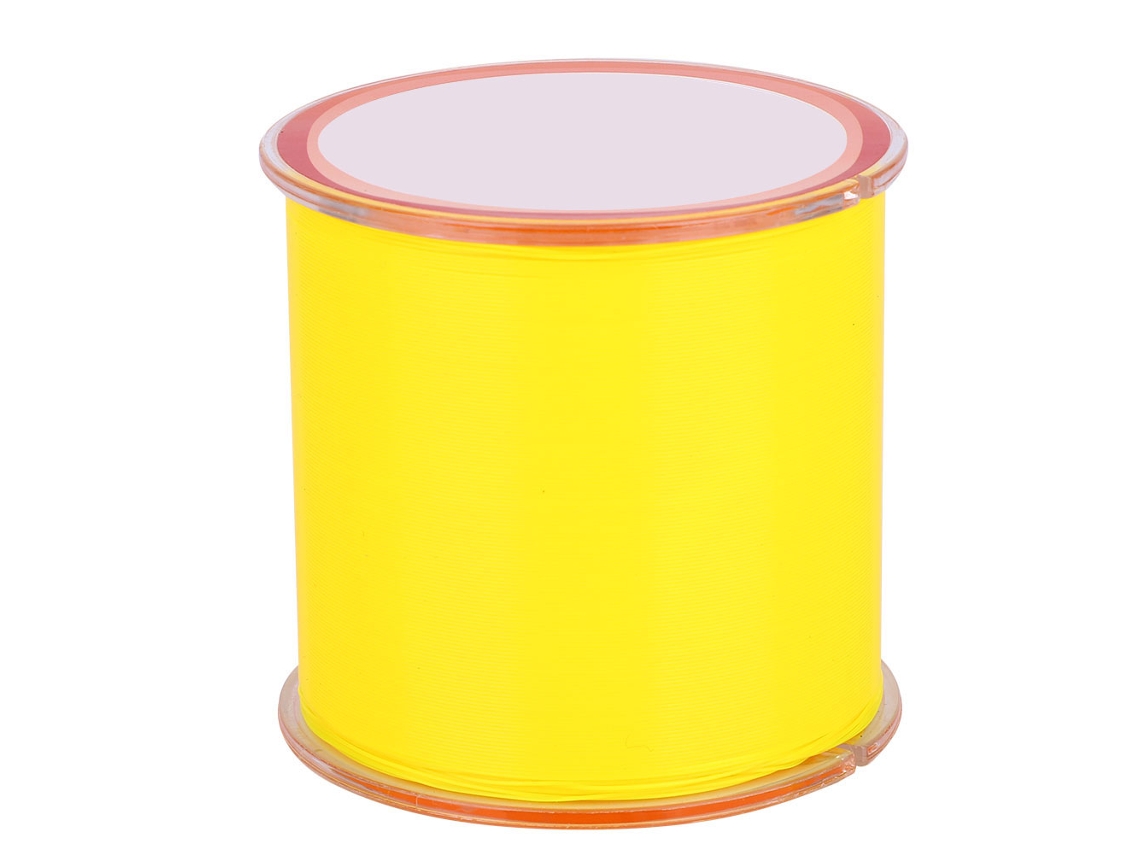 Linha de Pesca de Nylon 500m 6 300lb Amarela 8.0