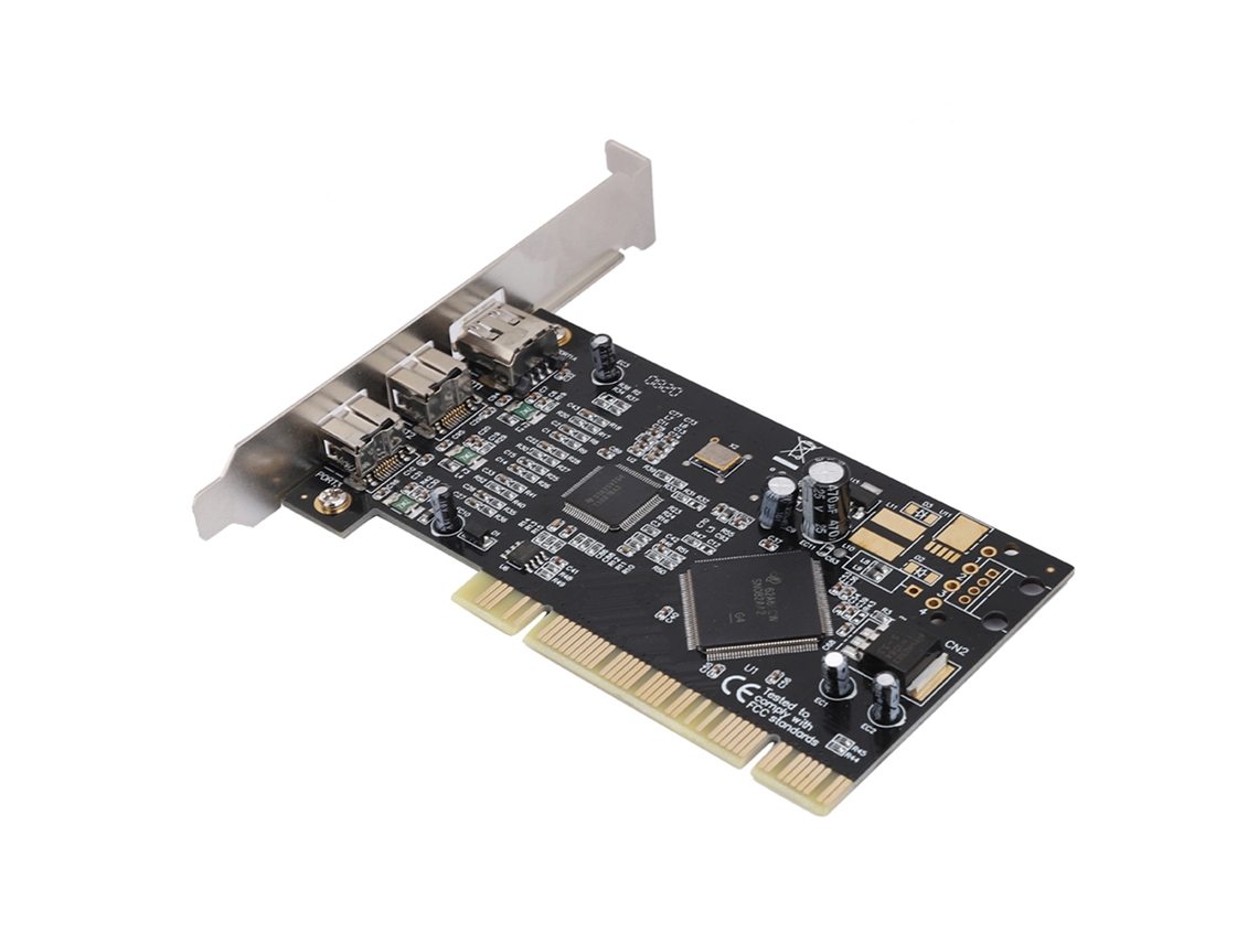 Placa Adaptadora De Controlador De Captura De Vídeo Pci 3-portas Firewire 800 1394b/a 800mbps