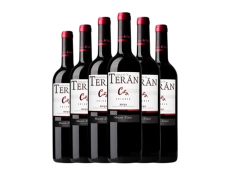 Vinho MARQUÉS DE TERÁN Tempranillo Rioja Crianza (0.75 L - 6 Unidades)
