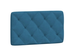 Headboard Cushion, Headboard Cushions Vidaxl Azul Veludo (80 Cm)
