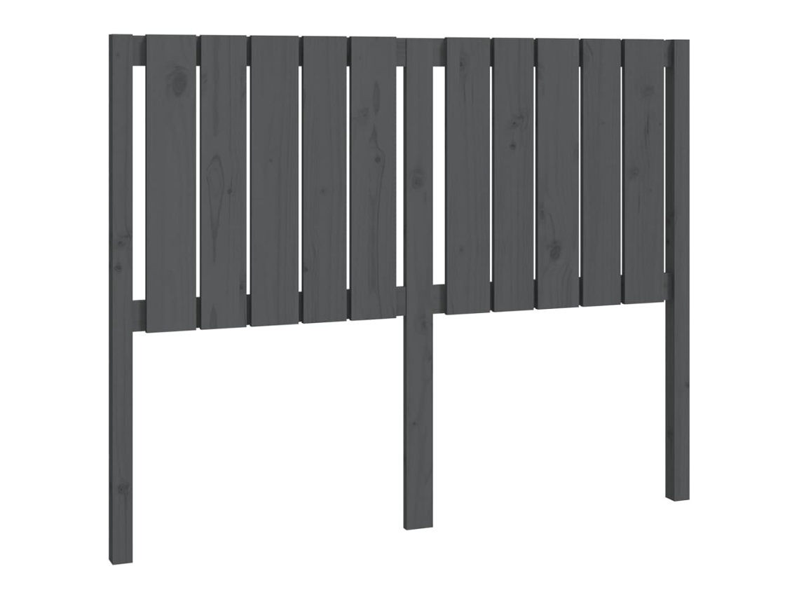 Bed Headboard, Bed Headboards Vidaxl Cinzeto Madeira De Pinho (125.5 X 100 Cm)