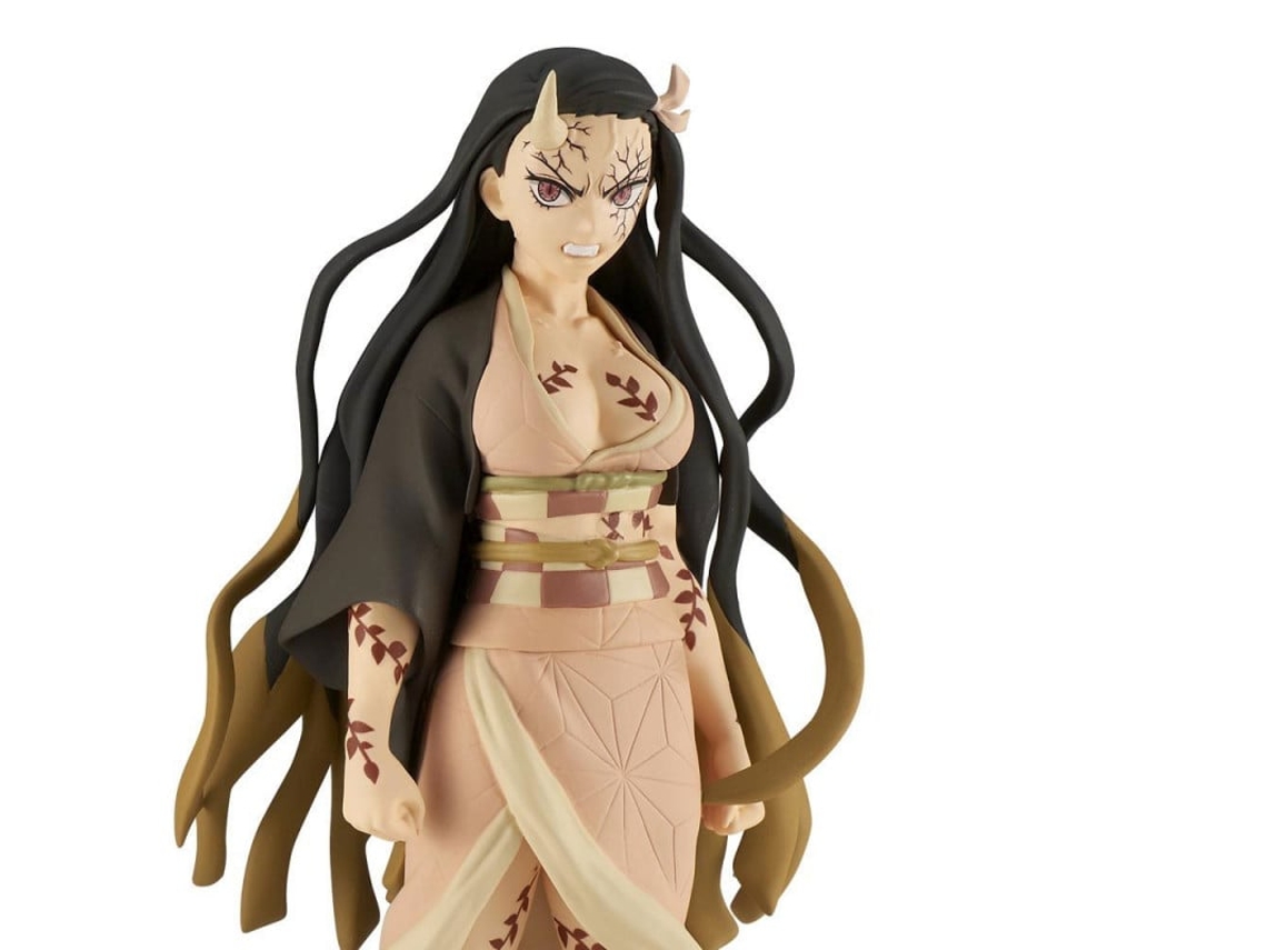 Action Figures Boneco Demon Slayer Kimetsu No Yaiba Nezuko Kamado Vol. 17  Bandai Banpresto - Demon Slayer