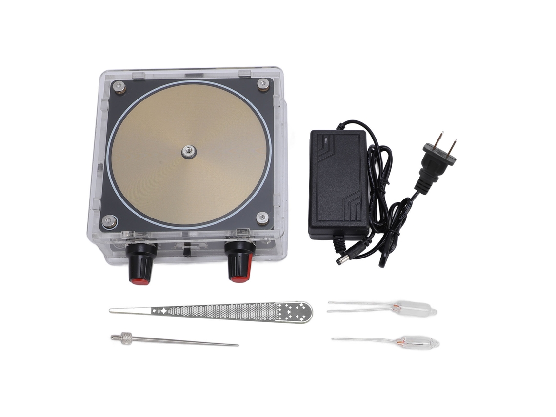 Bobina De Plasma Arc Bluetooth 10cm Com Touch Us Plug Ouro