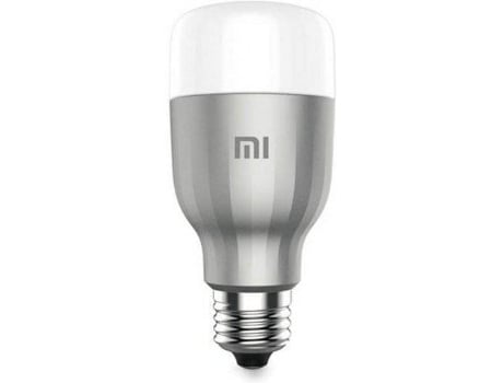 Lâmpada inteligente XIAOMI Mi LED Yeelight (Wi-fi - E27 - Branco e cor)