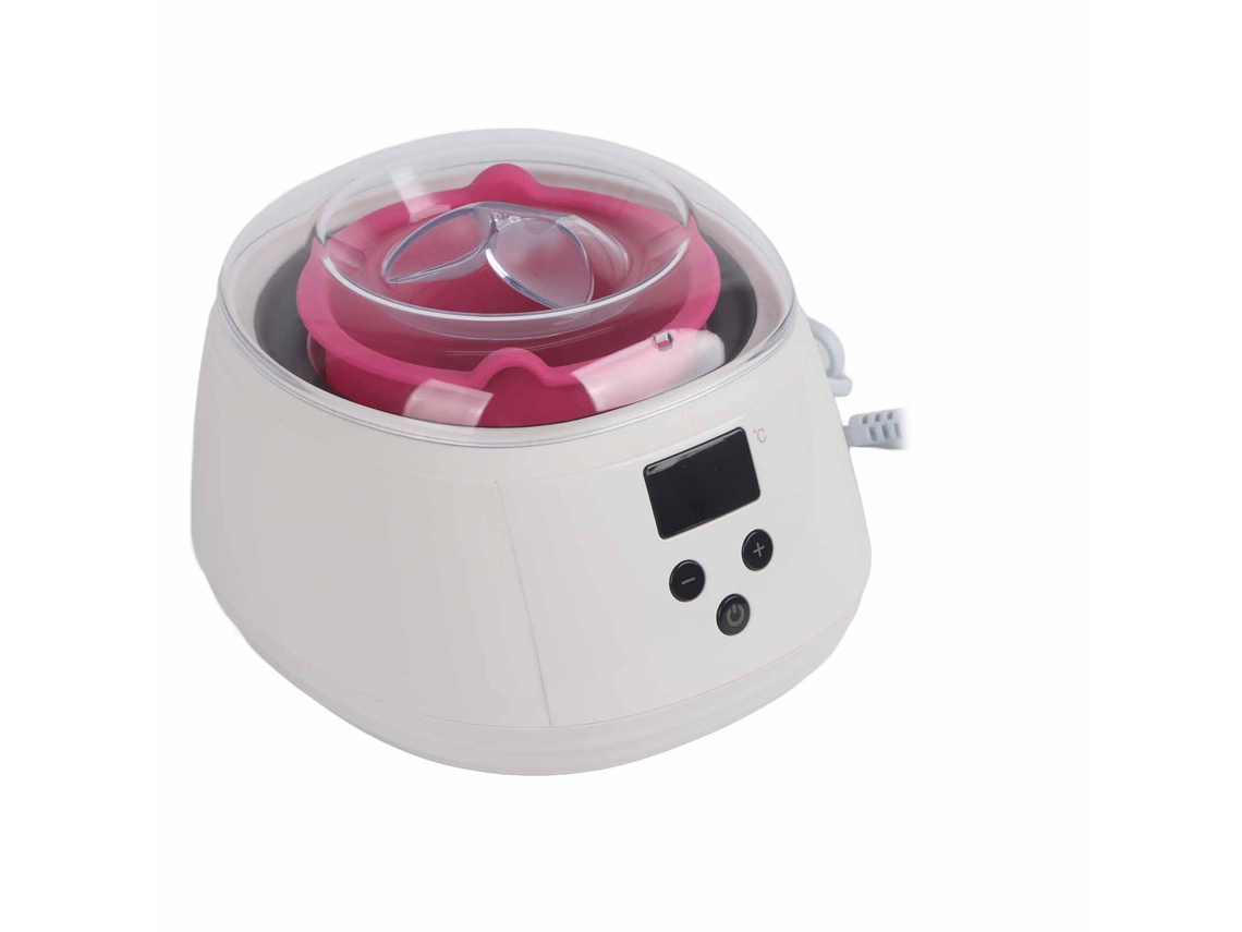 2026 calefactor de Cera Dura Eléctrico Profesional com Led e Copo de Silicone para Depilação Plug Uk 100‑240v