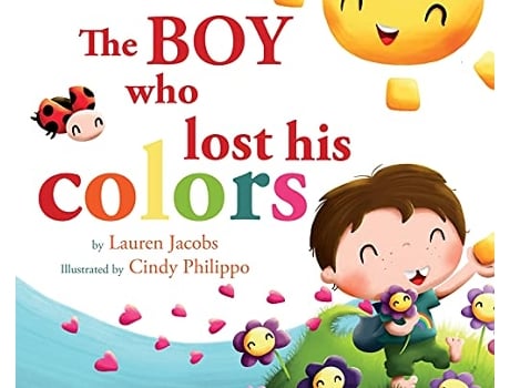 Livro The Boy who lost his colors de Lauren Jacobs (Inglês)