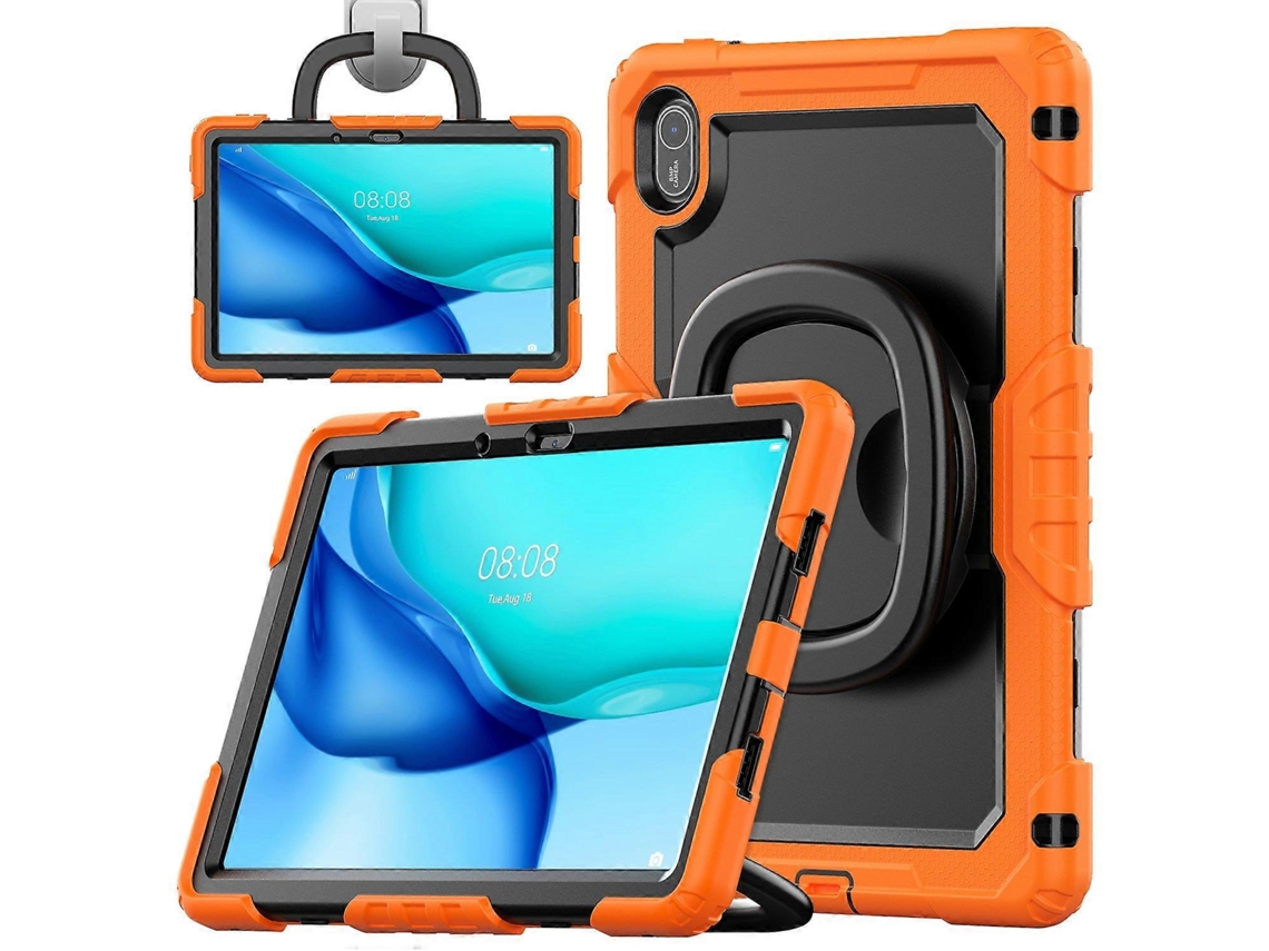 Capa Protetora Para Tablet Huawei Matepad Se 11 Com Suporte E Anel De Silicone À Prova De Choque Slowmoose