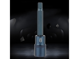 Adaptador De Husillo Hexagonal Para Destornillador Eléctrico, Conector De Herramientas De Potencia 1/2" 100mm (h8)