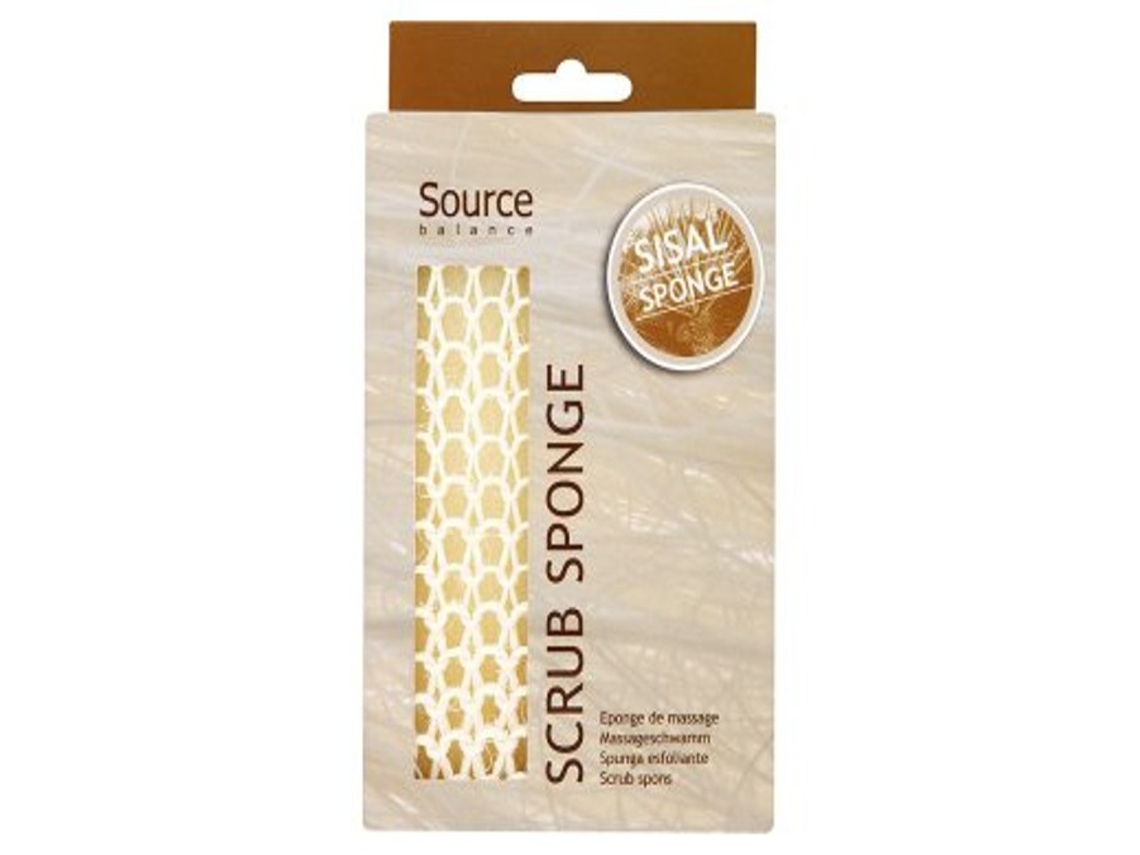 Esponja esfoliante Sisal Source Balance Esponja esfoliante