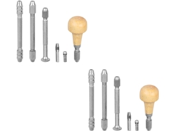 Conjunto De 8 Brocas Helicoidais Para Furadeira Manual Sem Fio Com