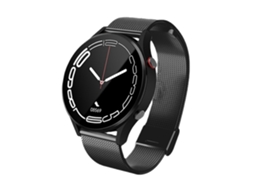 Relógio Inteligente Masculino Tela Ips 1.32 Chamada de Voz Controle de Saúde 70 Modos Esportivos À Prova DÁgua Smartwatch para Samsung