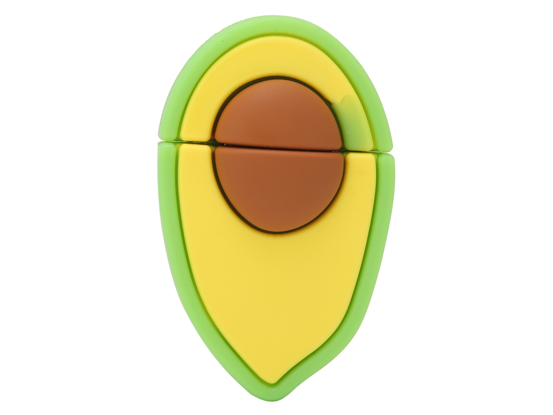 Pen drive USB portátil de 128 GB com aparência de desenho animado