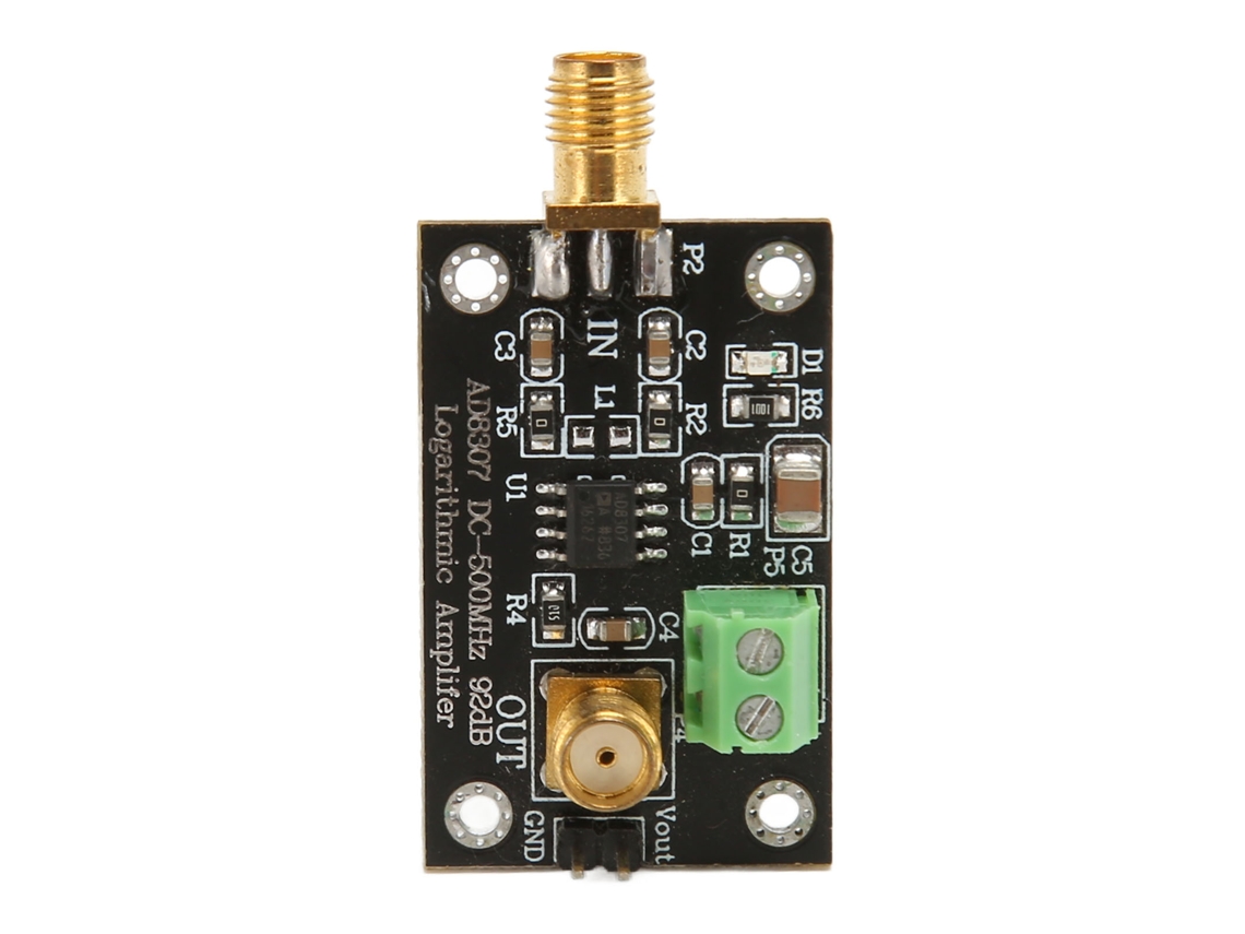 Detector Logarítmico De Potência Rf Ad8307 Medidor De Potência De Radiofrequência 500mhz Dc