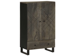 Highboard, Highboards Vidaxl Preto Madeira De Mangueira