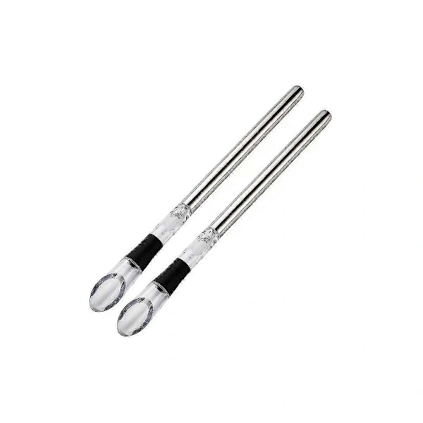 Conjunto de Adega Climatizada BRILVIBERA em aço inox com decantadores