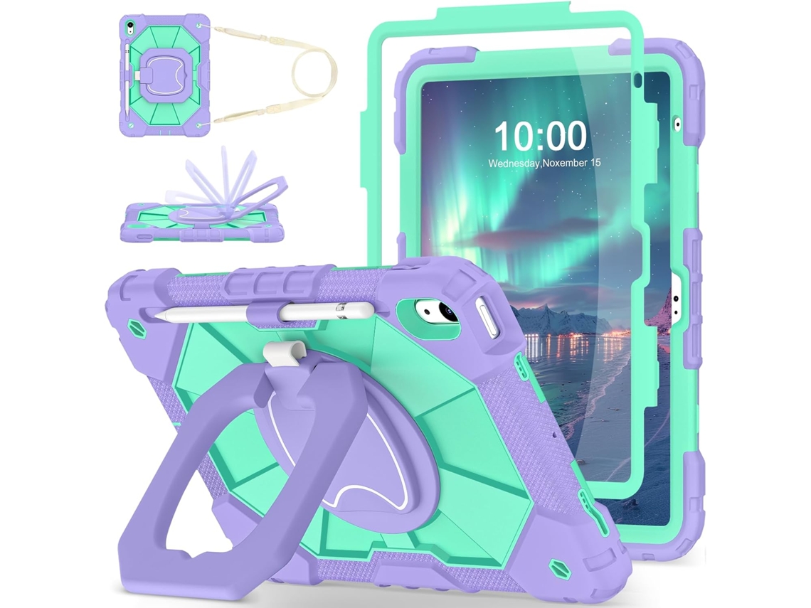 Adequado Para Samsung Tab S9 (2023) Caixa De Proteção Tablet, Anti-queda, Com Alça De Ombro