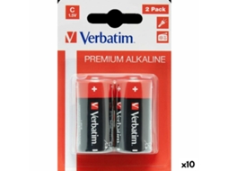 Pilhas Alcalinas VERBATIM Lr14 1,5 V 10 Unidades