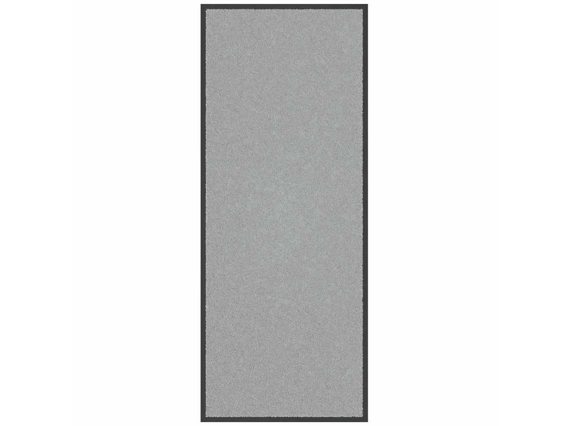 Vidaxl Capacho 60x150 Cm Cinzento