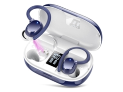 Fones de ouvido intra-auriculares Bluetooth estéreo Hengrongshen Q22 com redução de ruído