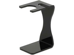 Suporte Para Pincel E Lâmina De Barbear Em Acrílico, Ideal Para Barbear E Barba, Ferramenta De Barbear Masculina, Preto Hengjian