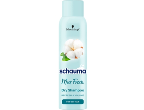 Shampoo Seco Refrescante Schauma Miss Fresh 150ml Para Cabelos Oleosos