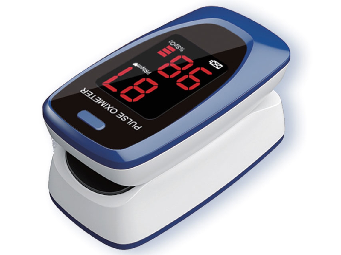 Aparador GIMA Oxy-2 Oxímetro de Pulso Azul Blanco