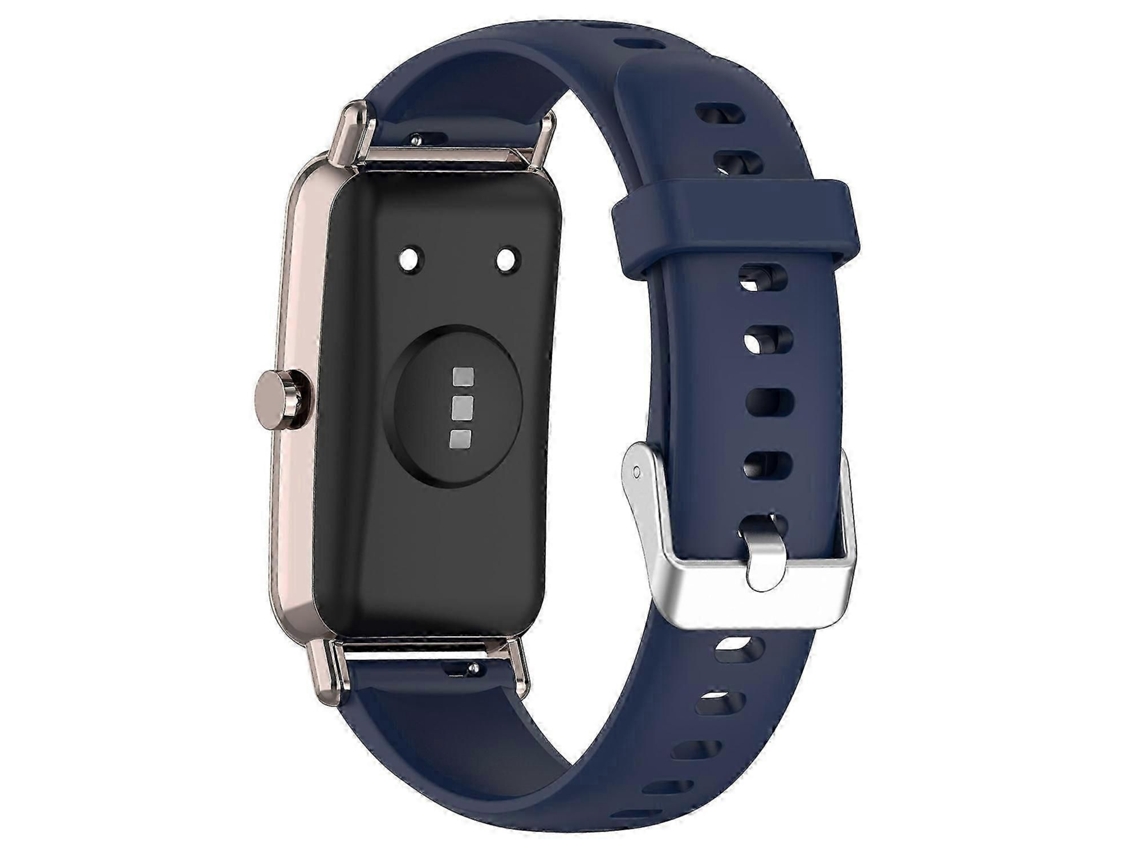 Pulseira De Silicone De 16 Mm Para Rastreadores De Fitness E Smartwatches.